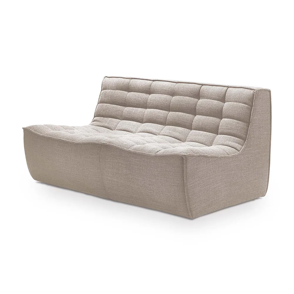 N701 2-seater sofa Beige 