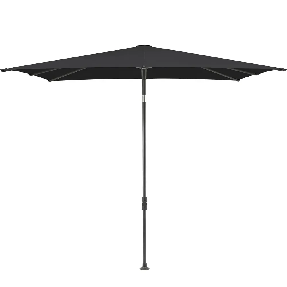 Smart parasol 200x200 cm anthracite Cat.4 408 Black