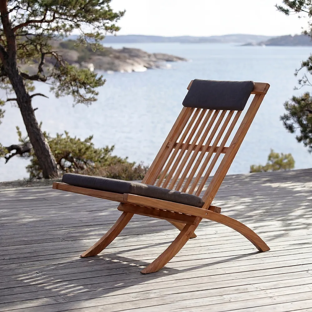 Muskö teak lounge chair