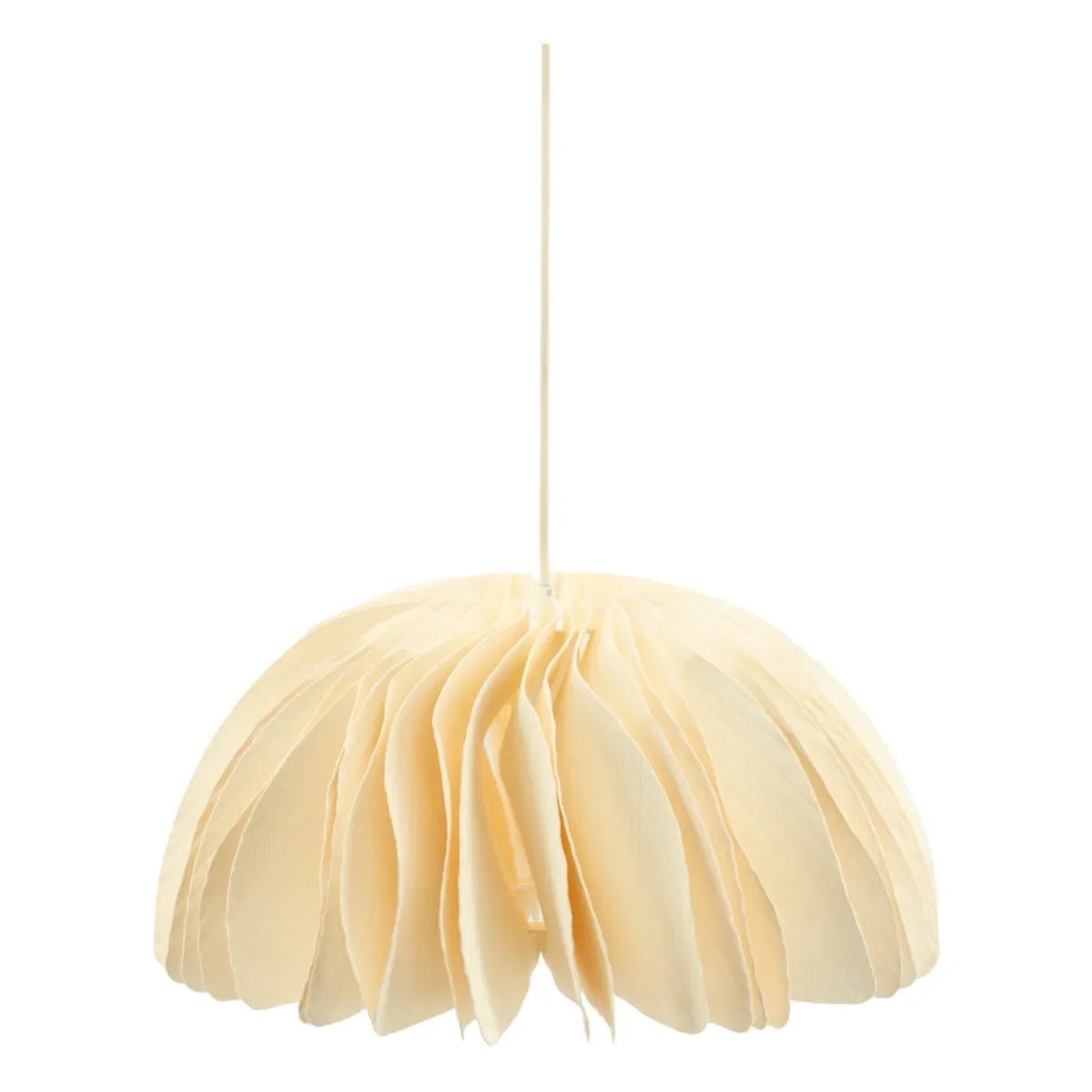 Velum 2 Pendant lamp 50x50x120 cm Papier White
