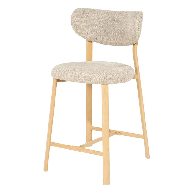 Sedia bar stool 54x50x96 cm natural