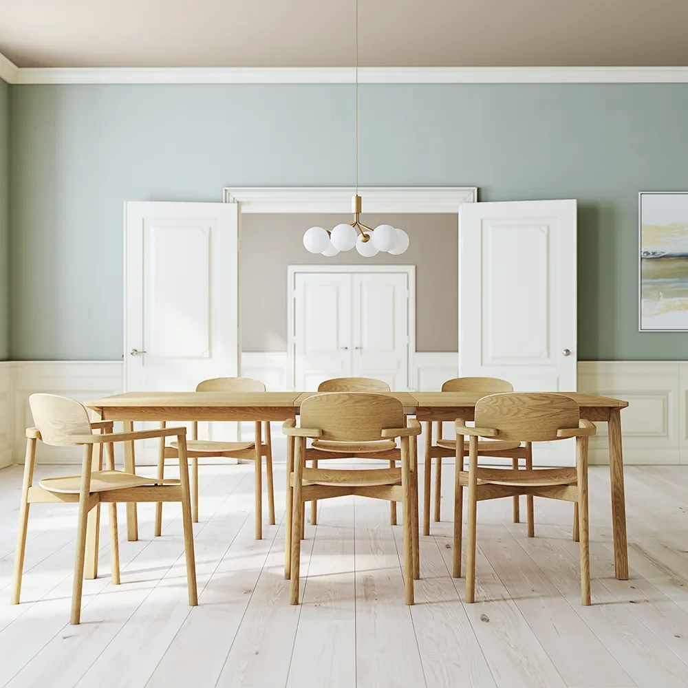 SM842 Dining Chair Lacquered Oak