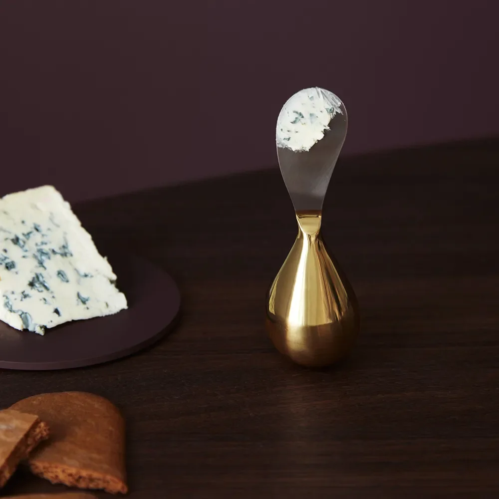 Butter Knife Tilt Brass