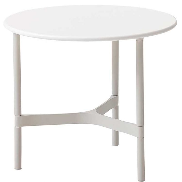 Twist side table/coffee table White