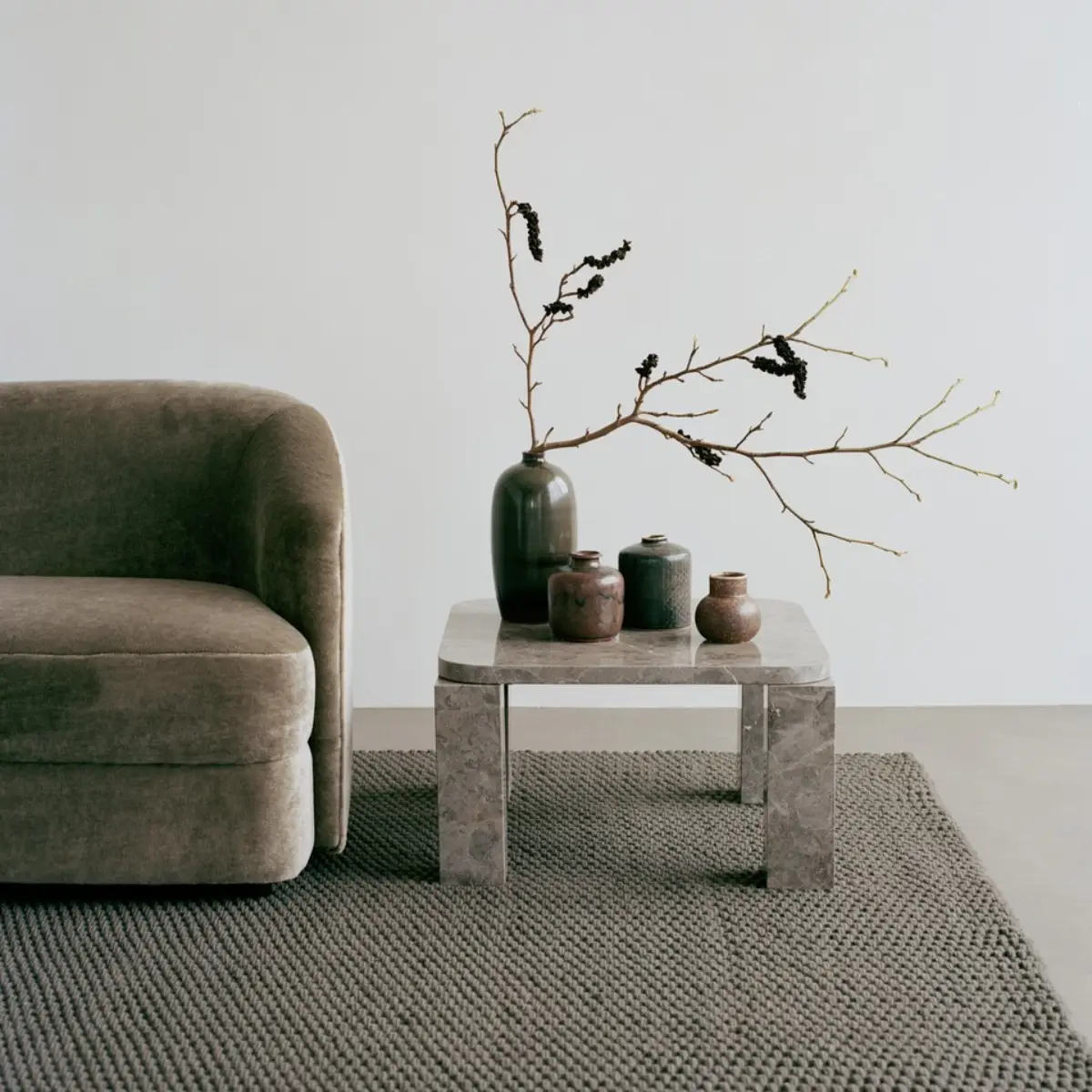 Atlas Coffee Table 60x60 Gris Du Marais
