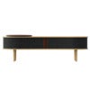 Audacious TV stand Oak/Shadow