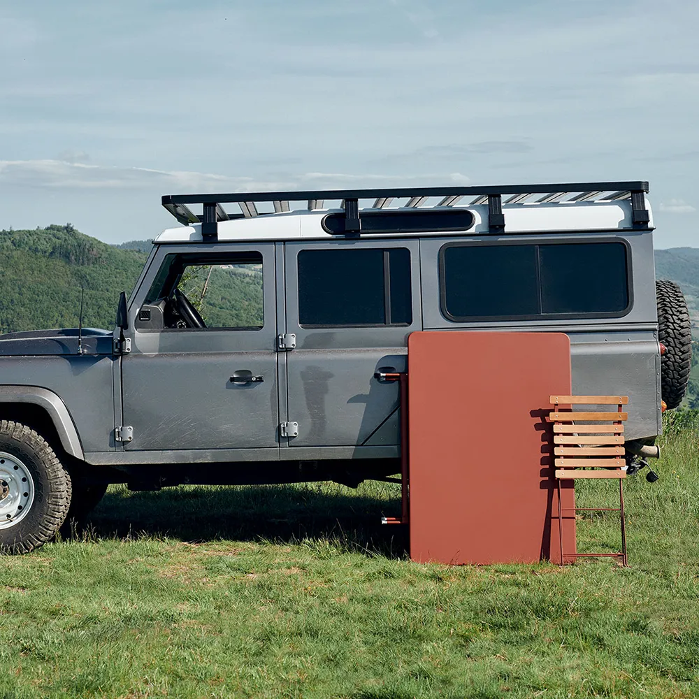 Bistro table 97 x 57 cm Red Ochre