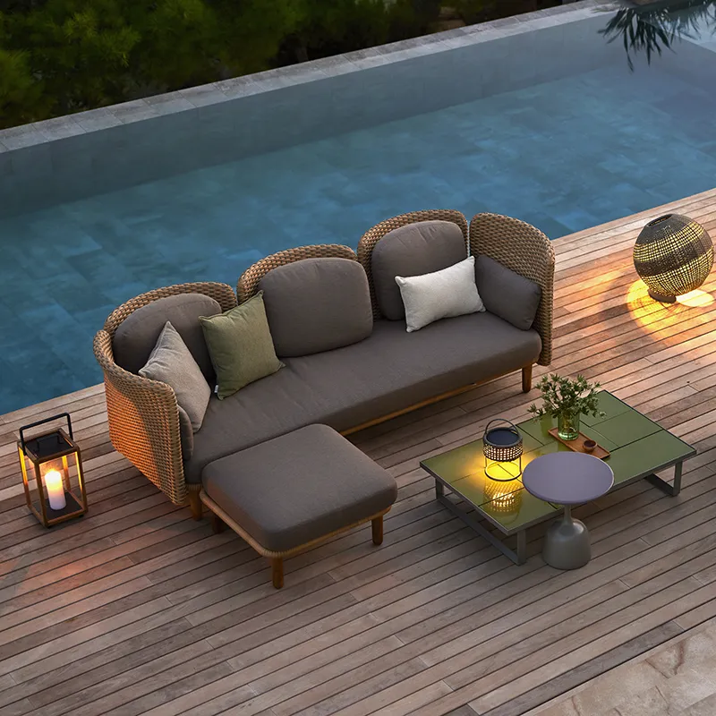 Arch 3-seater sofa with chaise longue