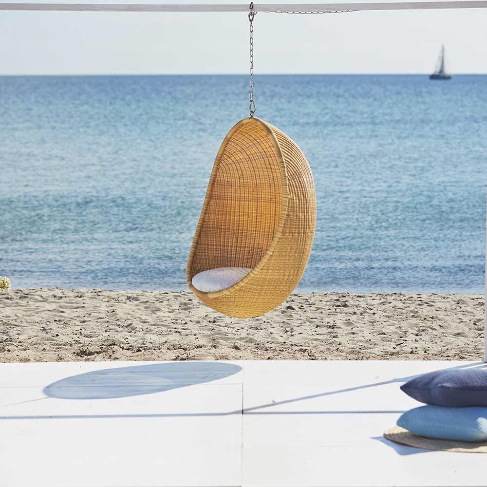 The Hanging Egg Chair Outdoor, Natural