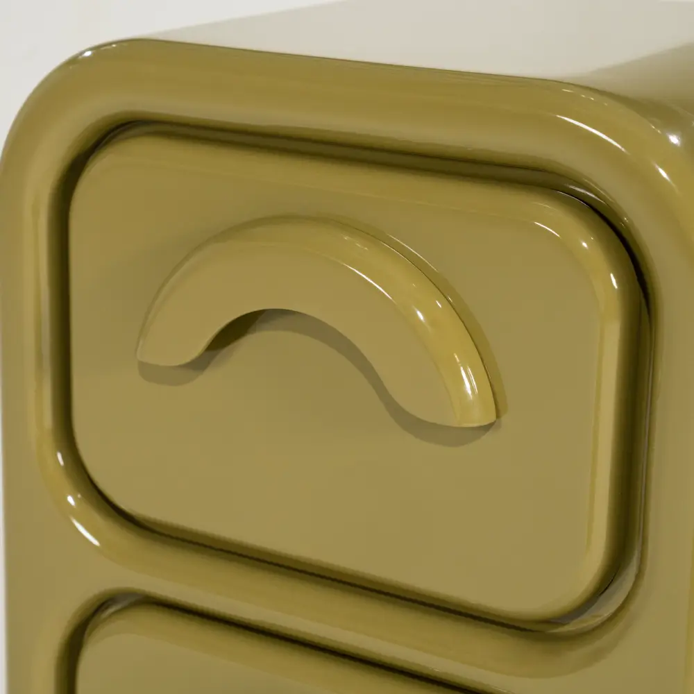 Cabinet Gubby large - green 50,5x32,5x108 cm