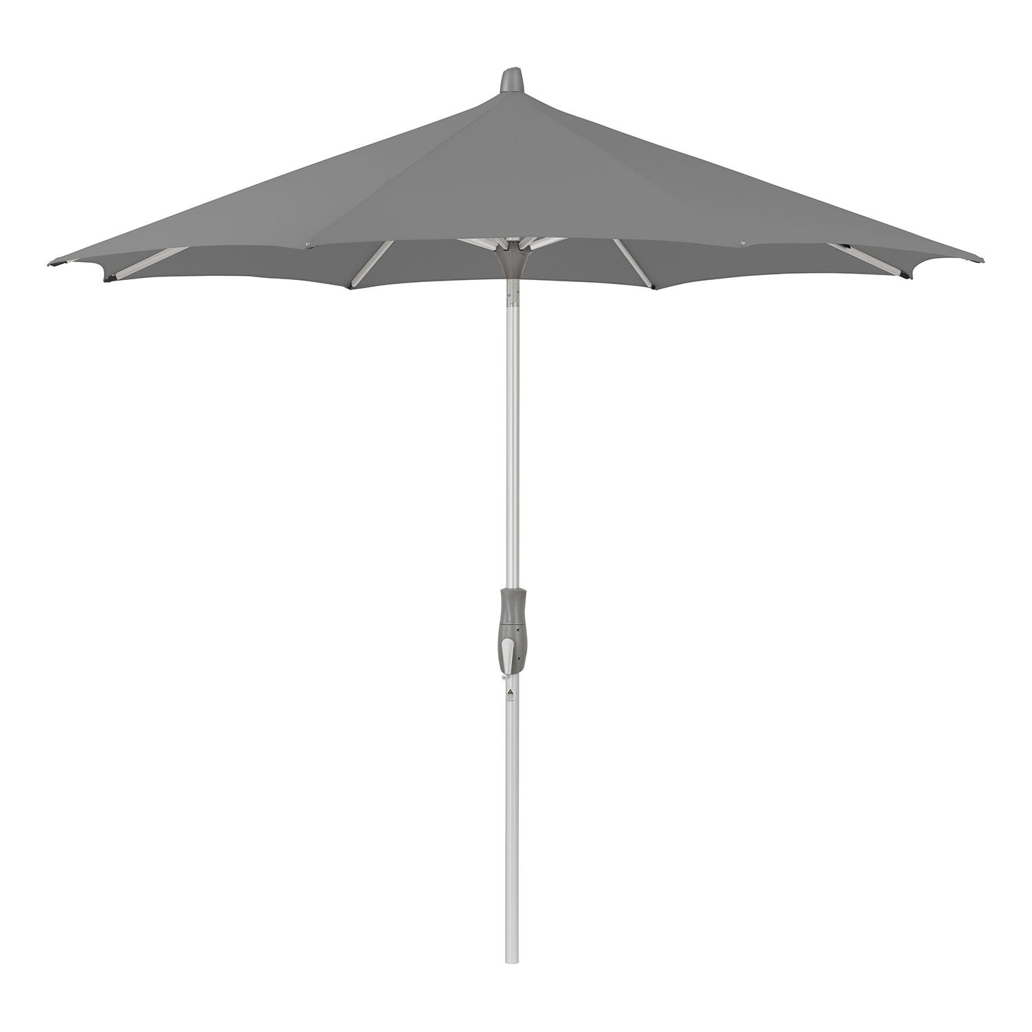 Alu-Twist parasol 270 cm cat.4 420 smoke 