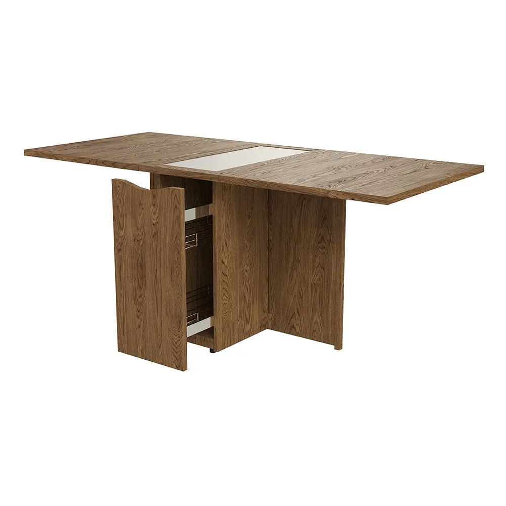 Sm101 Table Walnut Lacquer 80-109(178)x40x74 cm
