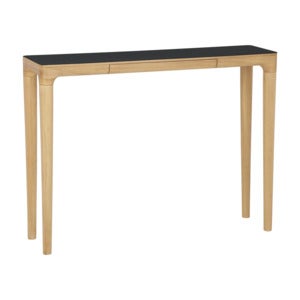 Heart'n'Soul Relief table 110x30x82 Oak/Black