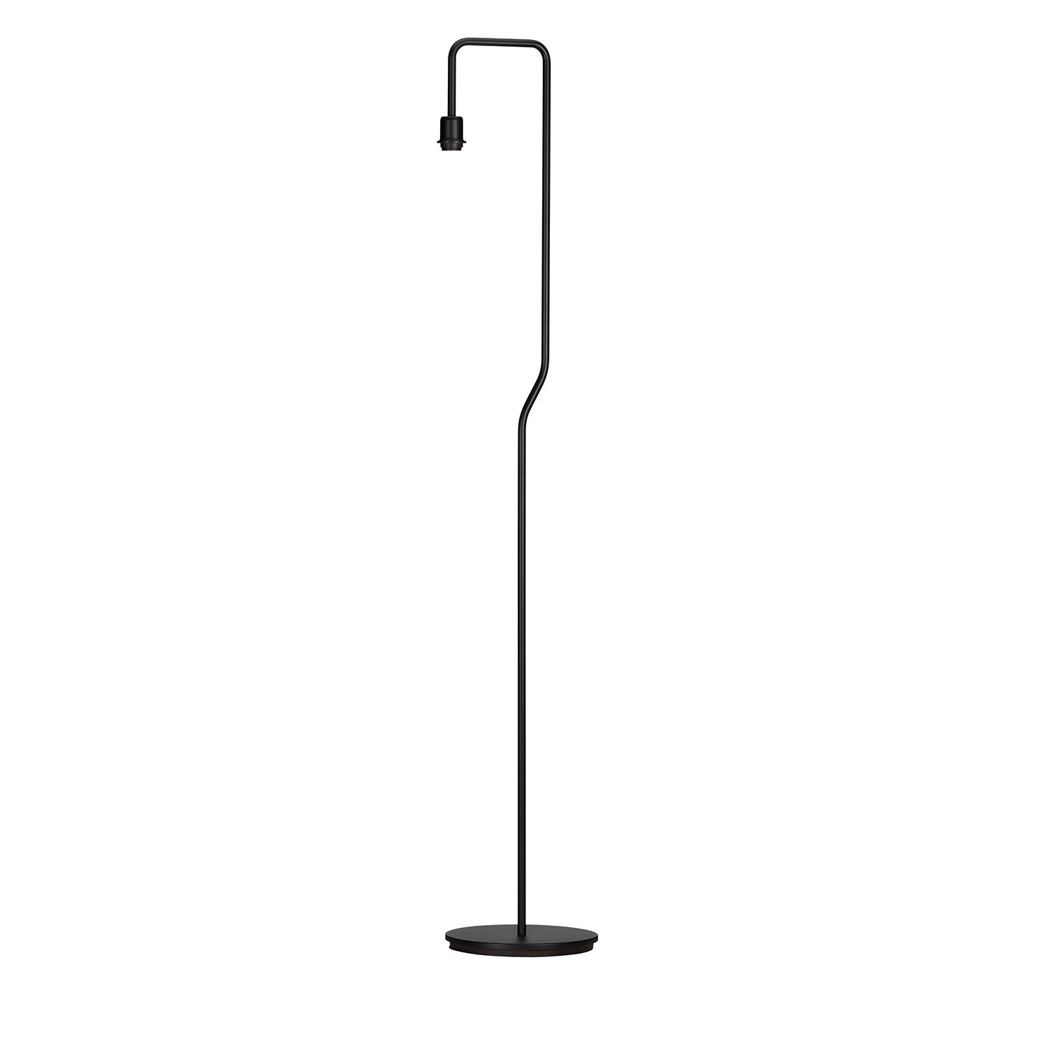 Pensile Floor Lamp Black Structure Excluding Textile Shade