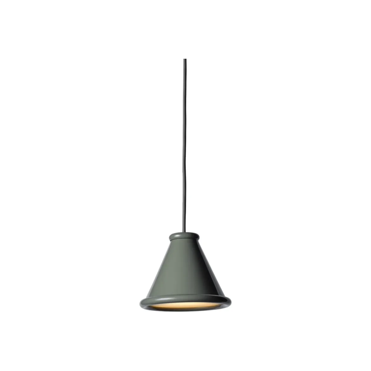 Belle ceiling pendant Ø15.3xH12.2 cm metal moss grey