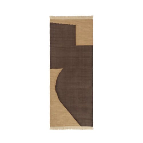 Forene Rug 80x200 cm - Tan/Chocolate