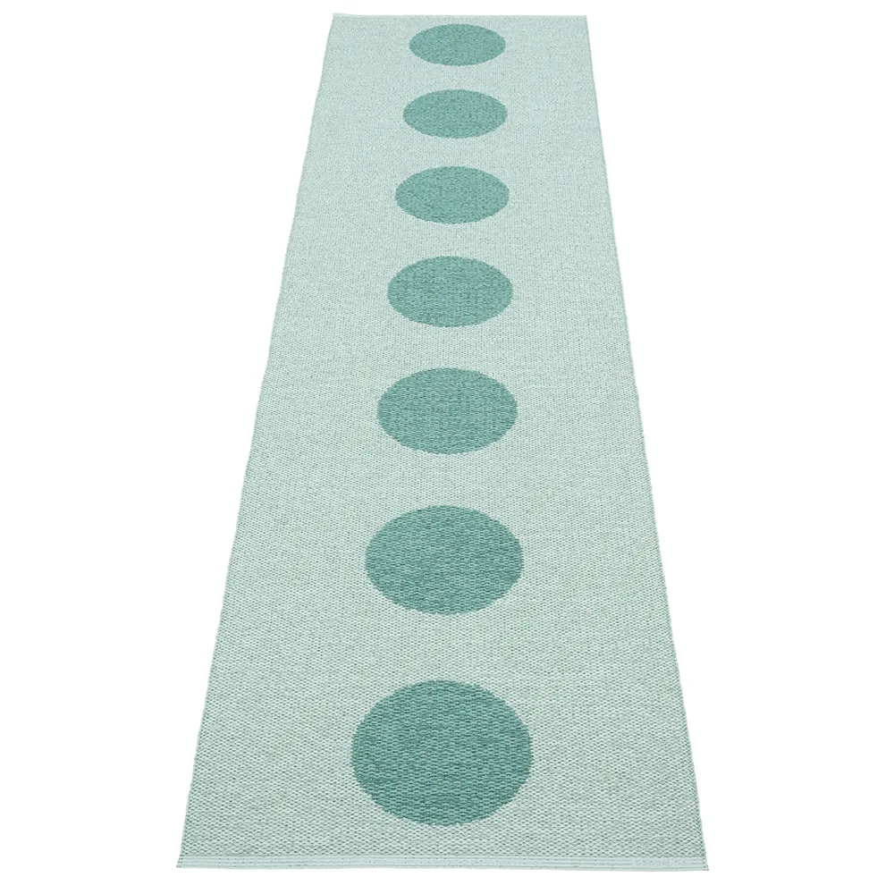 Vera Pop carpet Jade/Pale Turquoise 70 x 280cm