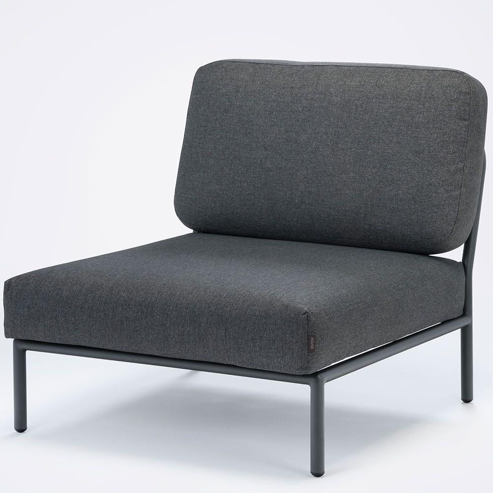 Level middle section grey aluminium