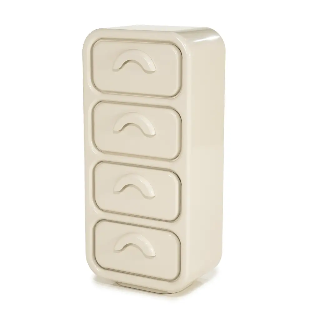 Cabinet Gubby large - beige 50,5x32,5x108 cm
