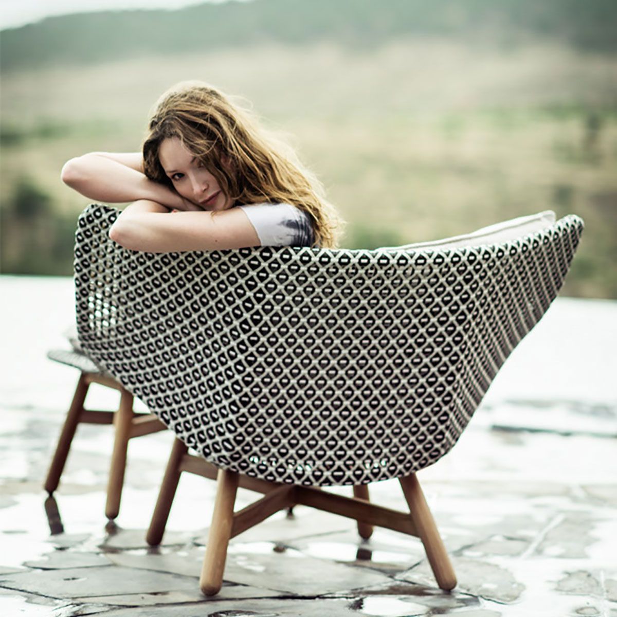 MBRACE footstool arabica