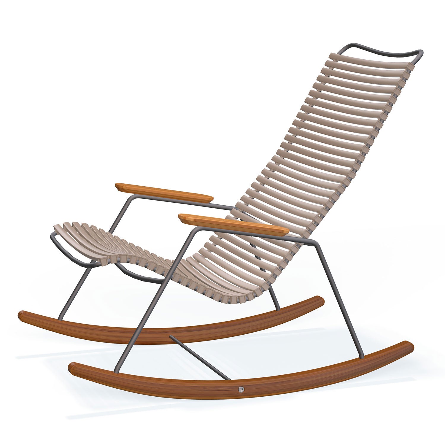 Click rocking chair sand lamellas