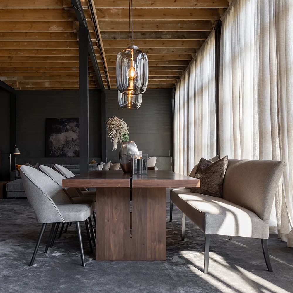 Gstaadt dining sofa 160 cm, Rave liver