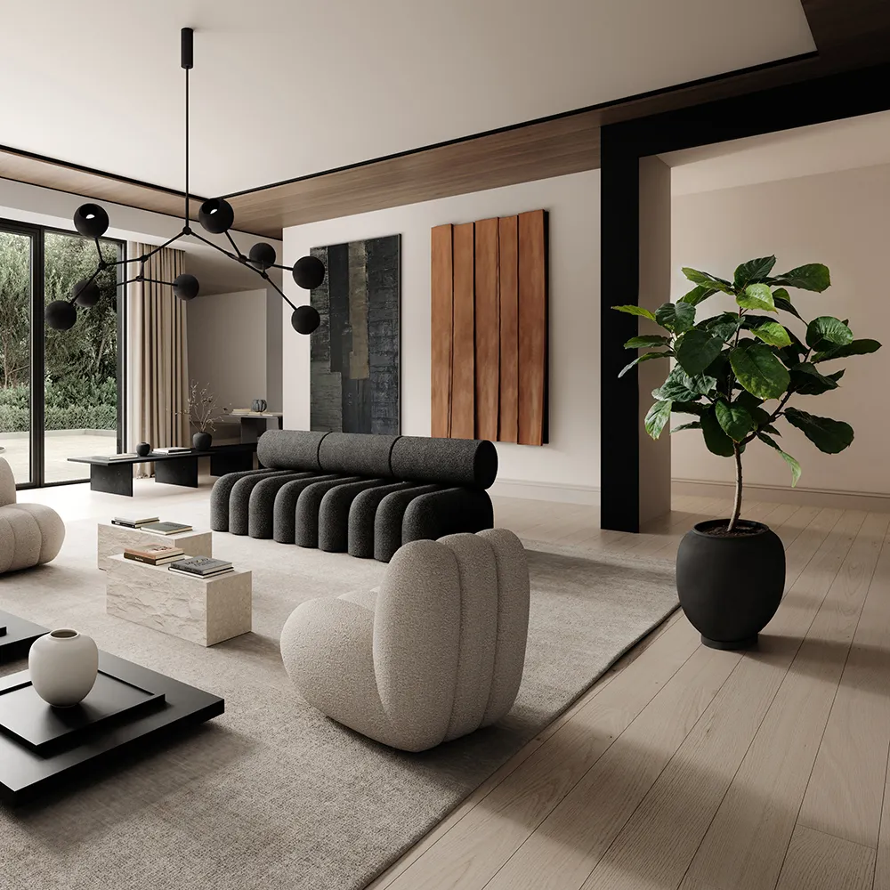 Sunao pot Hexa - Black