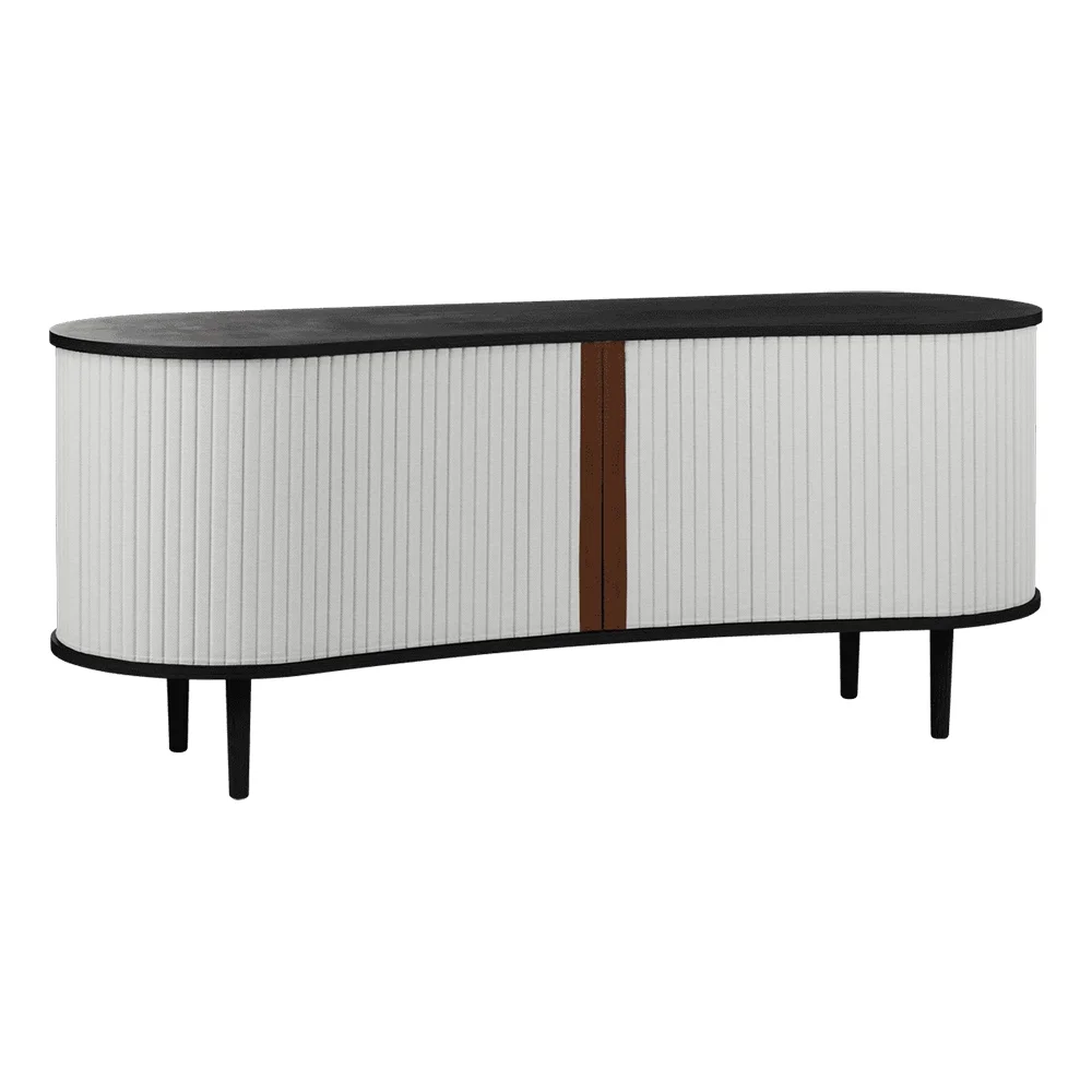 Audacious Sideboard Black oak/Sterling