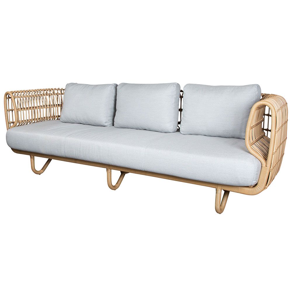 Nest 3-seater sofa Natural Incl. cushions