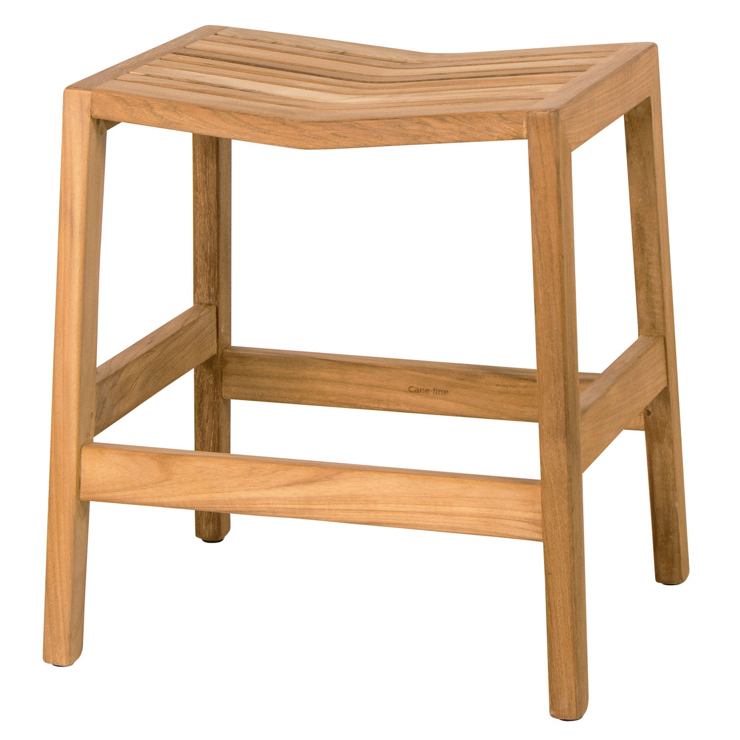 Flip Stool, Stackable Teak 