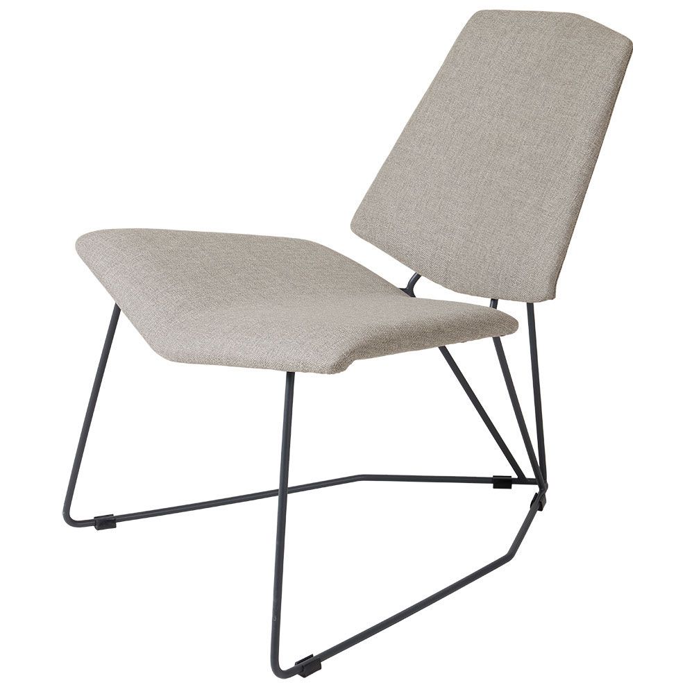 Pollux armchair anthracite/sand