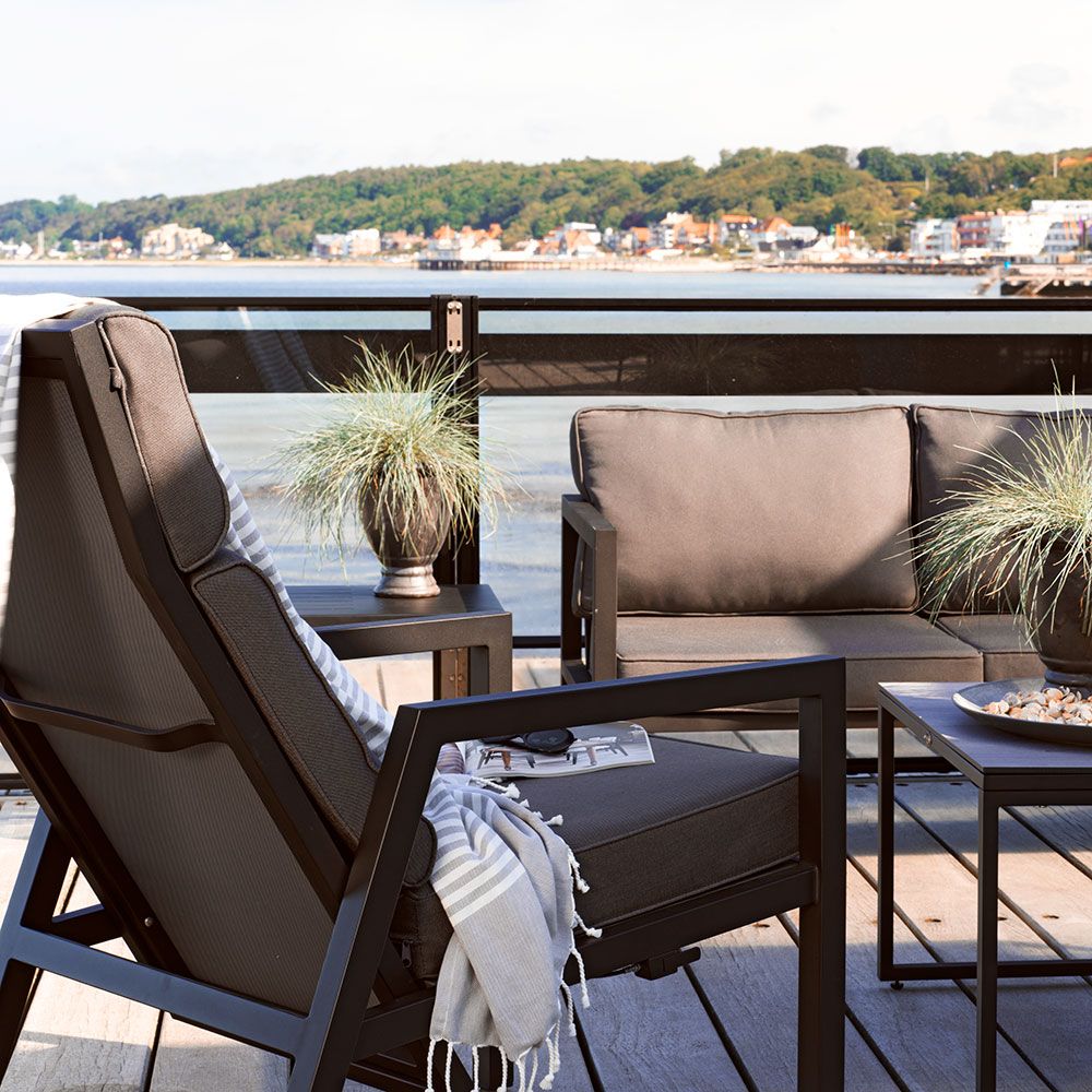 Belfort serving trolley black