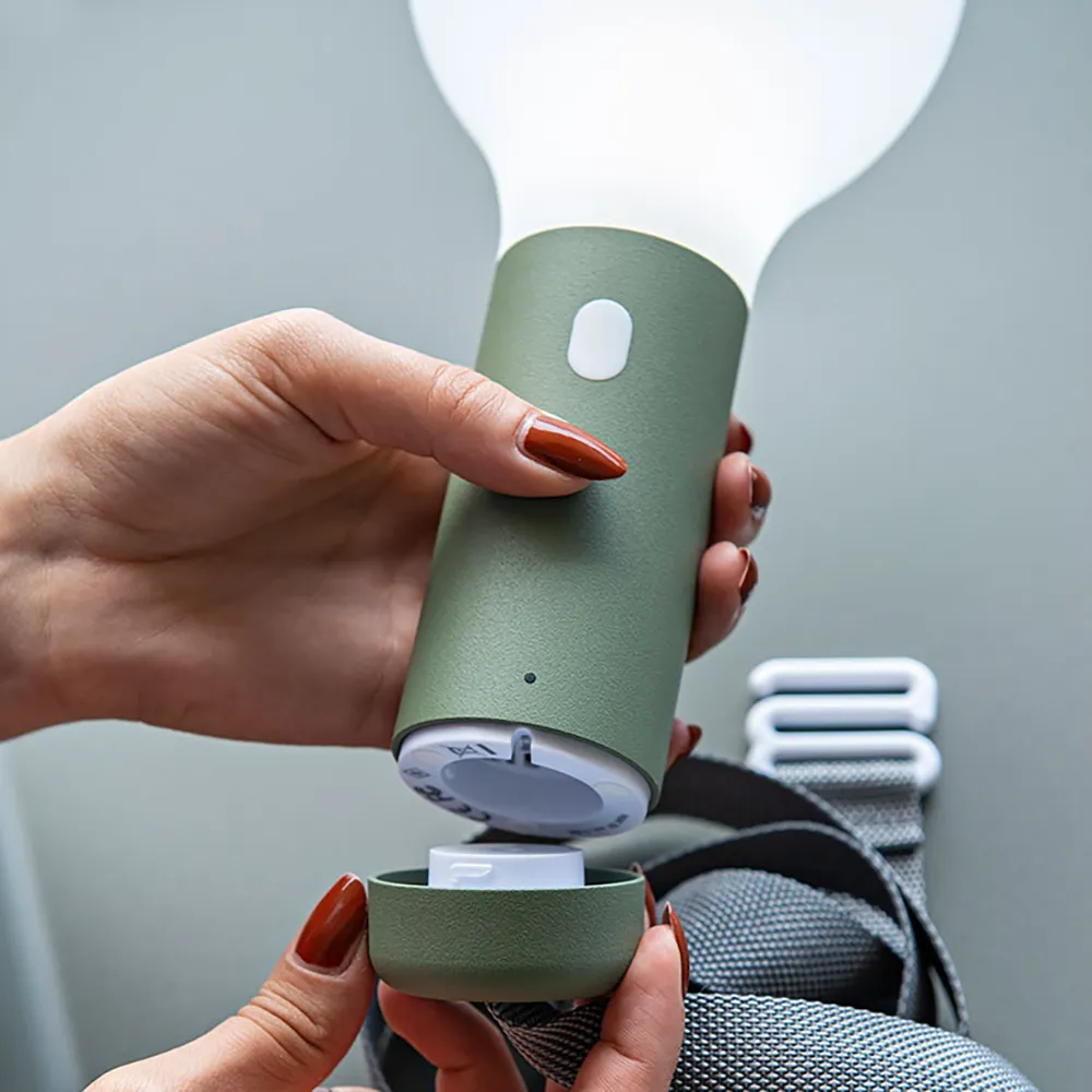 Aplô lamp h.24 cm Black Cherry