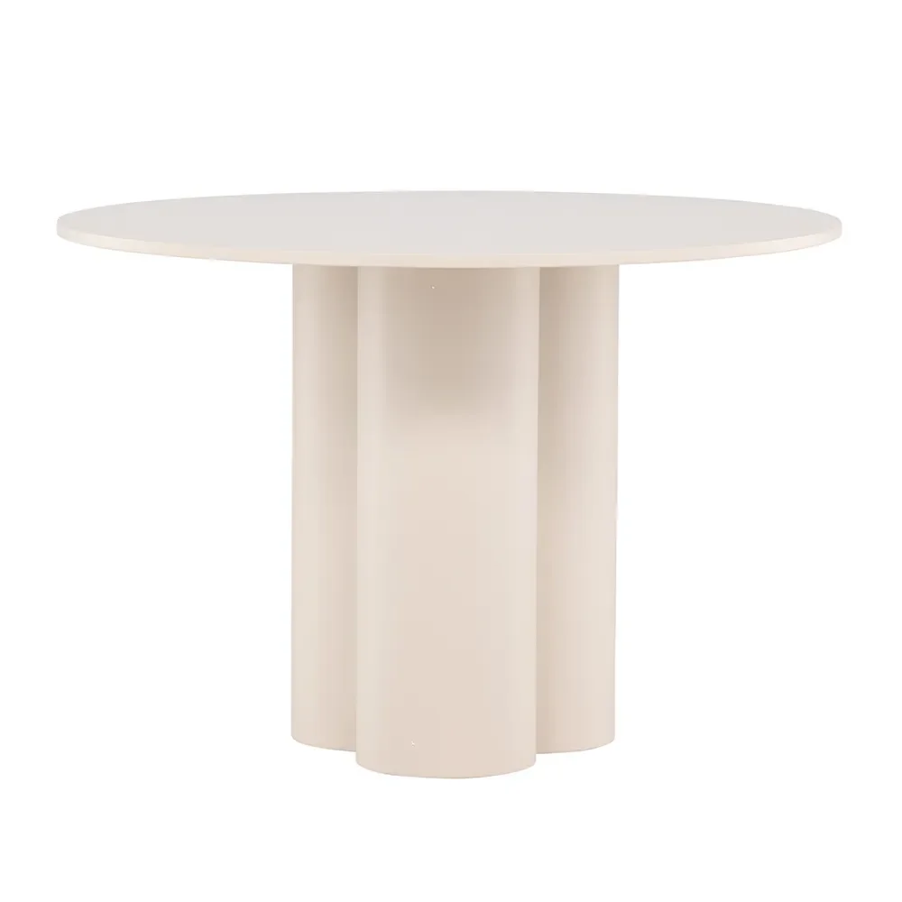 Olivia dining table 110 cm Beige