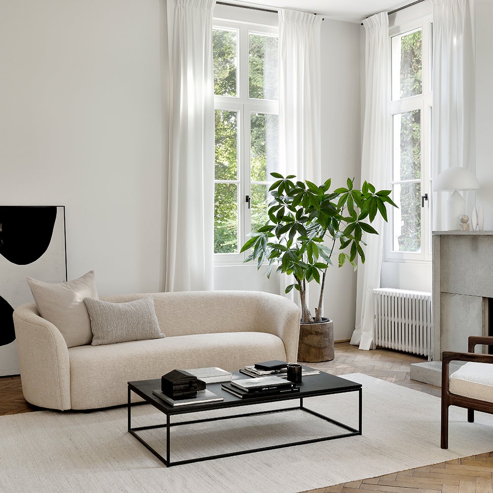 Ellipse 3-seater sofa Oatmeal