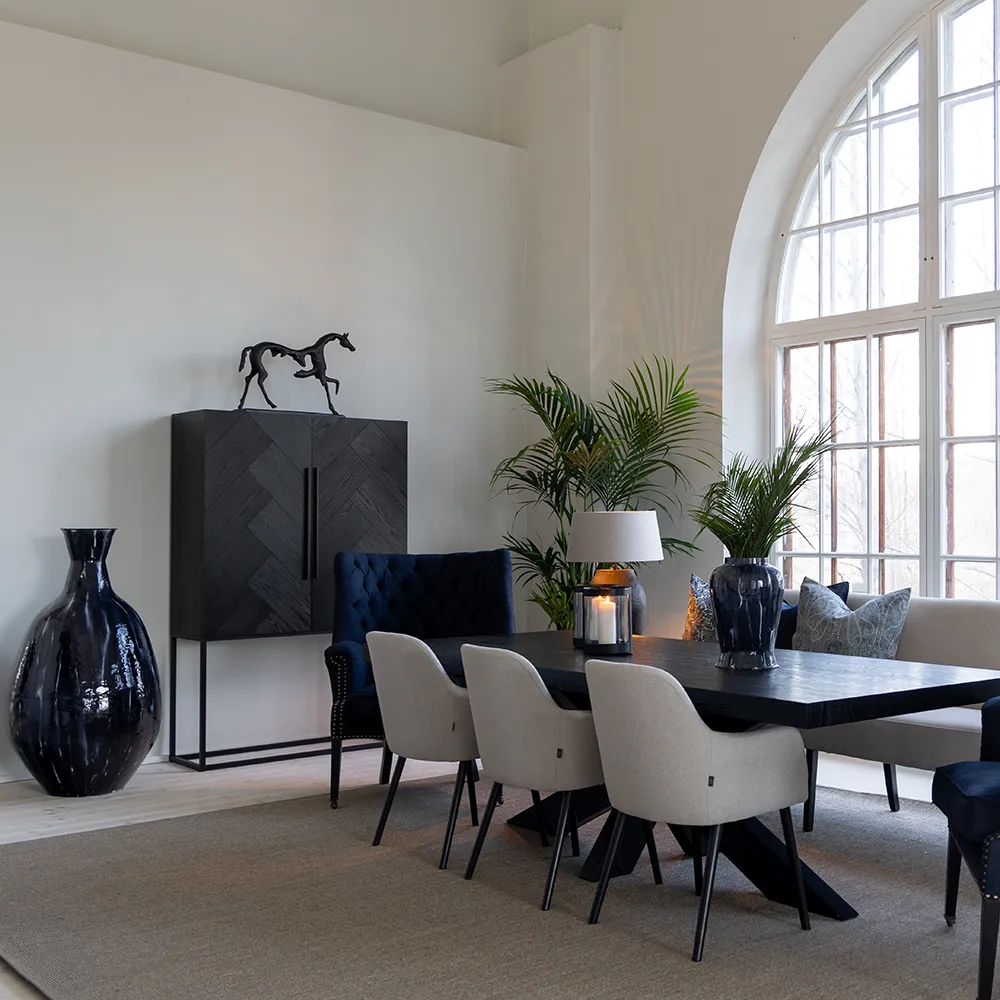 Hunter Dining Table 240X110 Cm Black