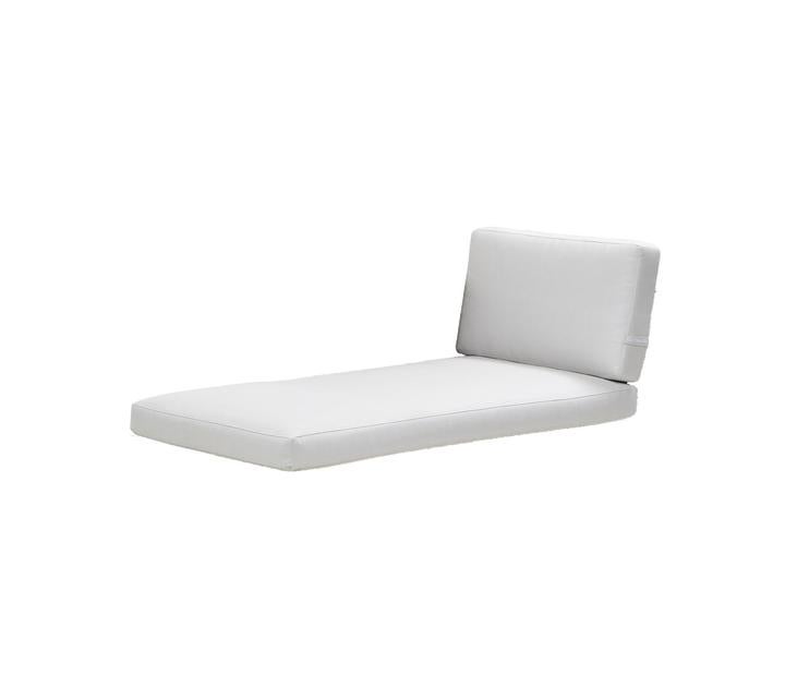 Connect Cushion Set White, Sunbrella Wet Chaise Lounge