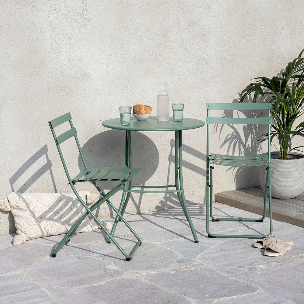 Sirio Café table 67 cm anthracite steel