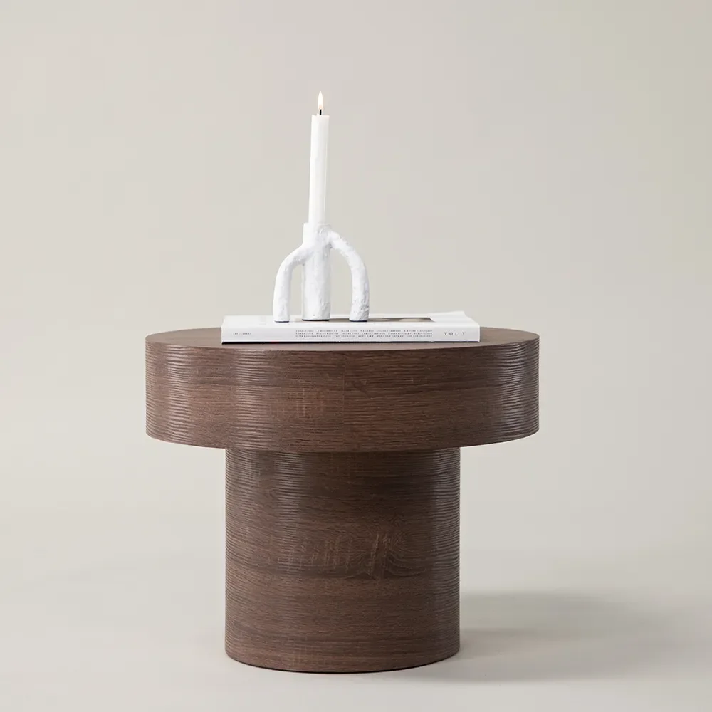 Malung Side Table Ø50 cm Brown