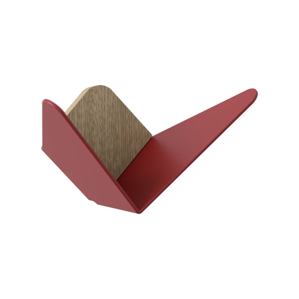 Butterflies Hook M Ruby Red