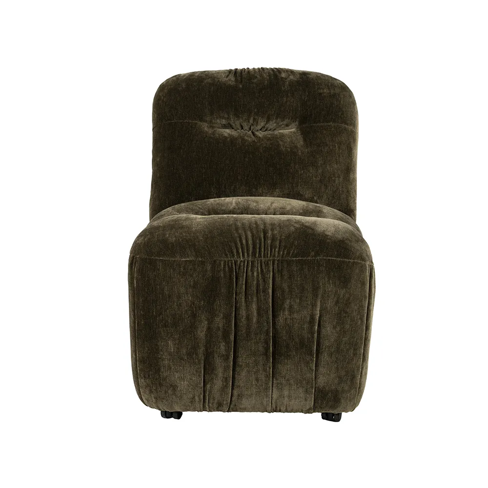 Upholstered chair Nido Green