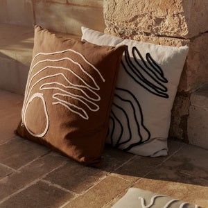 Jot Cushion Cover 50x50 - Elm Green