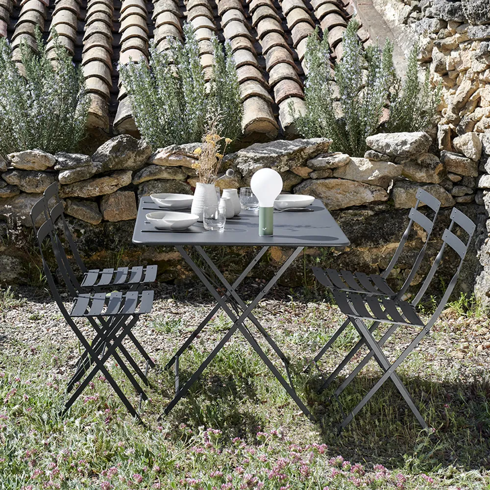 Bistro table 97 x 57 cm Anthracite