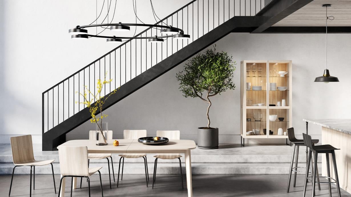 Sm118 Table Oak Solid Natural Oil