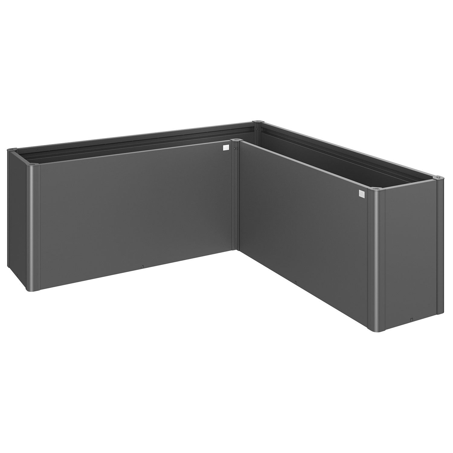 Belvedere planting bed maxi size l200 metallic dark grey Biohort