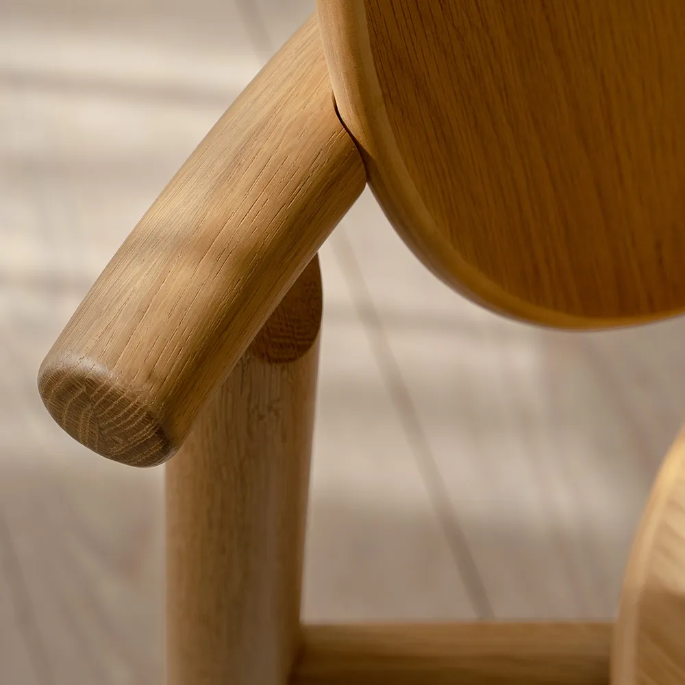 Dining Chair in Oak Heiko