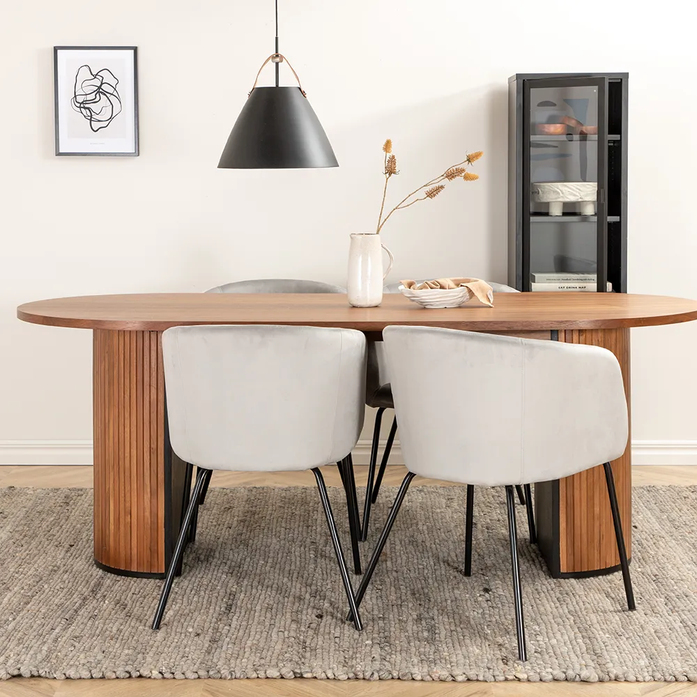 Bianca Dining Table 90x200 Walnut