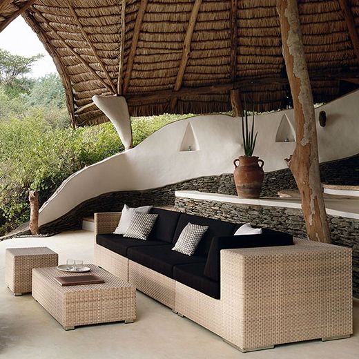 Lounge coffee table 110 cm bleach