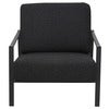 Lyra armchair Black / Teddy black
