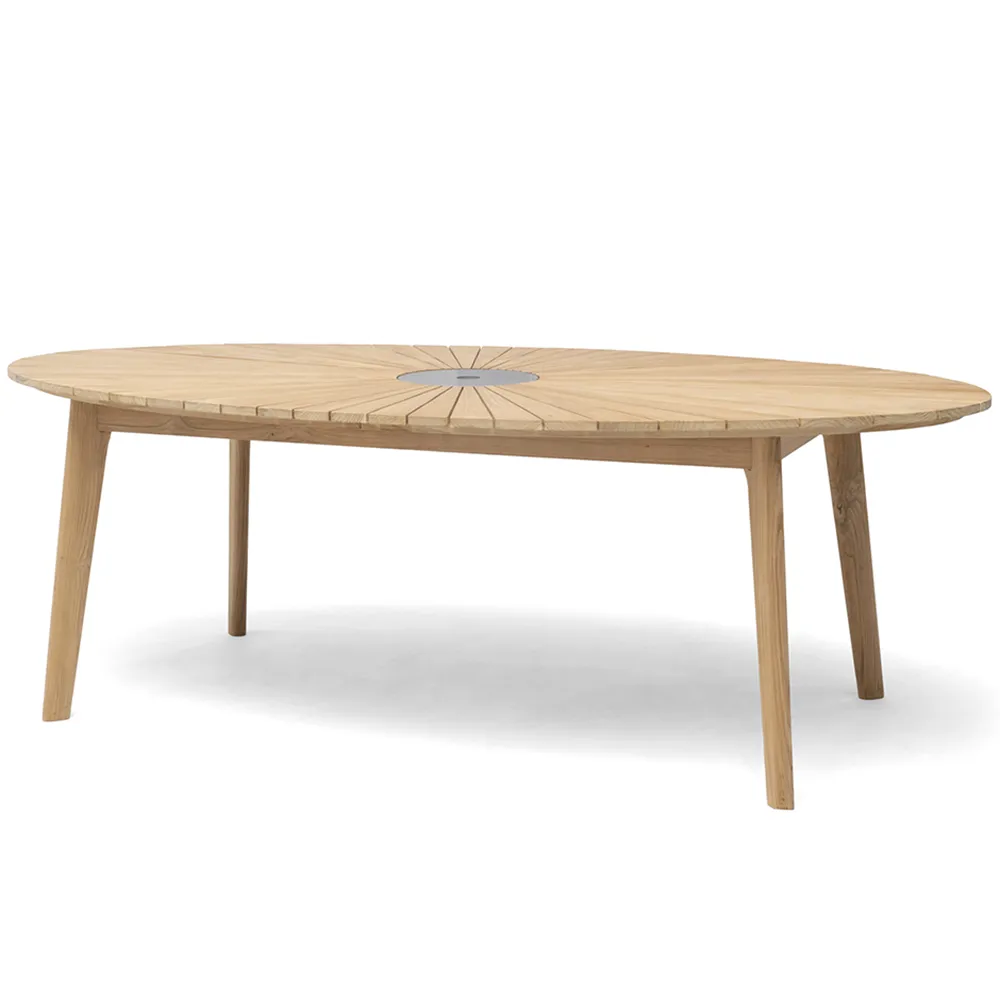 Sandhammaren Dining table 220x120 cm Teak